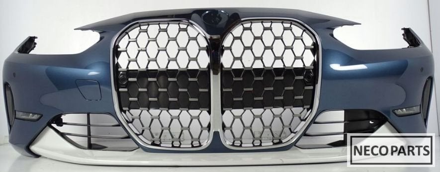 BMW 4 G22 G23 G24 G26 M VOORBUMPER ORIGINEEL ALLES LEVERBAAR, Gebruikt, -, Voor, -