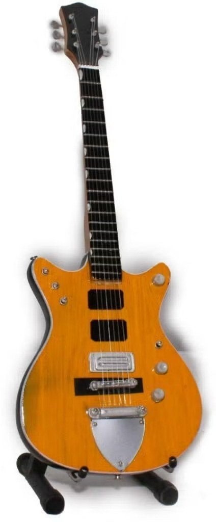 Miniatuur replica Gretsch G6131 gitaar - Malcolm Young AC/DC, Enlèvement ou Envoi, Neuf