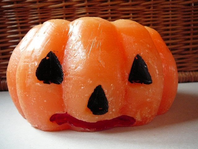 Halloween : nouvelle bougie à la citrouille, Enlèvement ou Envoi, Neuf, Décoration