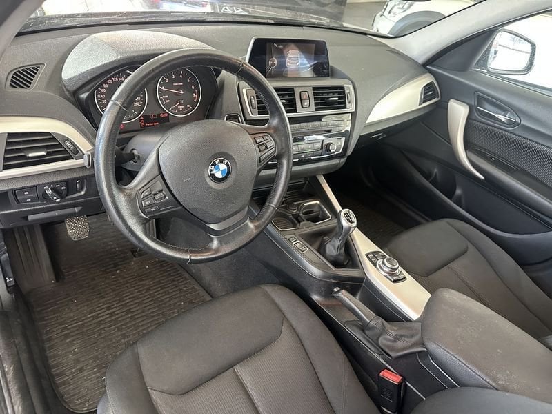 BMW Série 1 118i Adv. Antrac. Navi Led+Xenon, Auto's, 100 kW, Gebruikt, Zwart, 136 pk