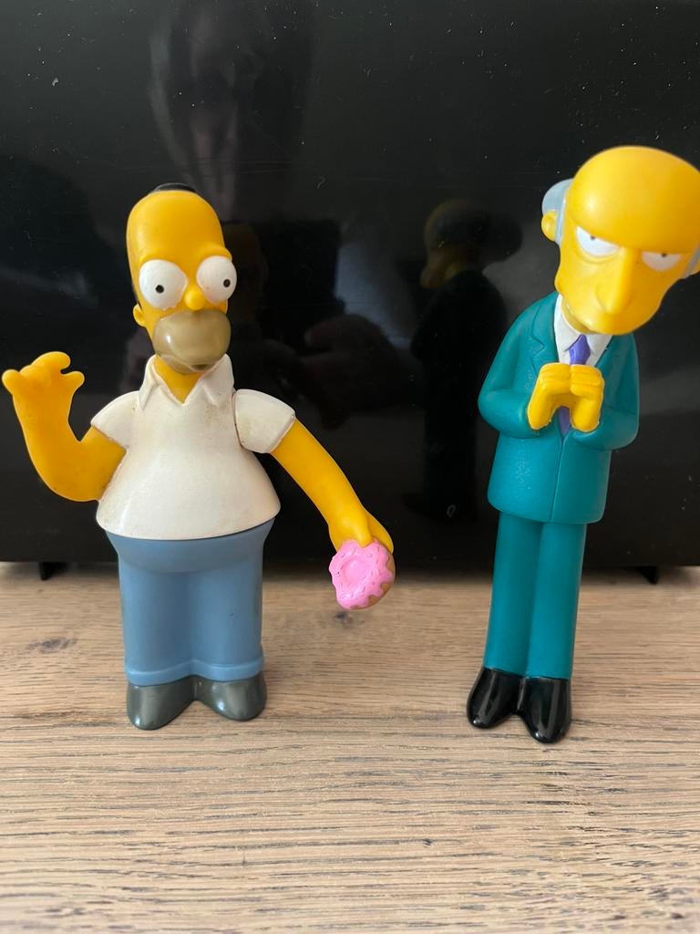 Poupées Bart Simpson et Mr. Burns année 2000, Enlèvement ou Envoi, Comme neuf