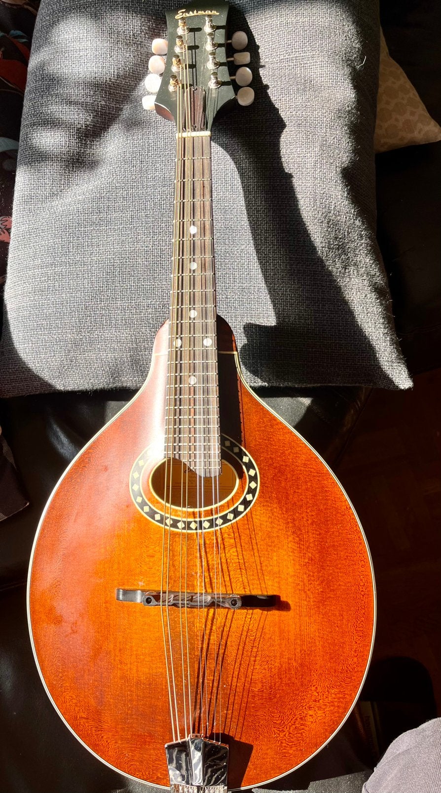 Magnifique mandoline Eastman fabr. à la main,modèle MD304, Musique & Instruments, Enlèvement ou Envoi, Comme neuf