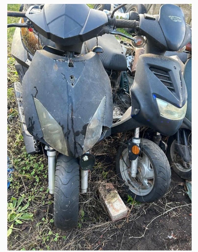 Drie opknap scooters brommers met papieren, Ophalen, Gebruikt, Overige merken