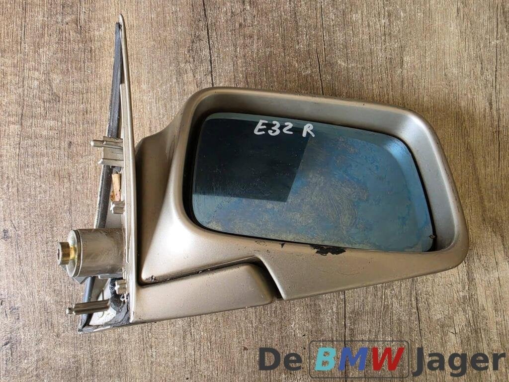 Buitenspiegel rechts brons BMW 7-serie E32 51161964140, Gebruikt, Ophalen of Verzenden, BMW, BMW