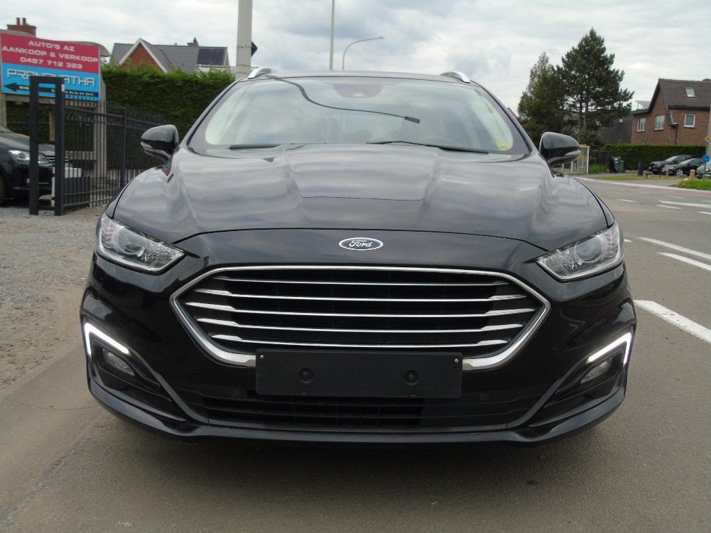 Ford Mondeo 2.0 TDCI ECOBlue *08/2019 *1e Eigen *AUTOMAAT, Autos, Cuir, Entreprise, Mondeo, Noir