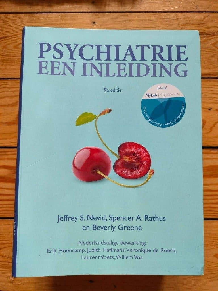 Psychiatrie, een inleiding, Enlèvement ou Envoi, Neuf, Psychologie clinique