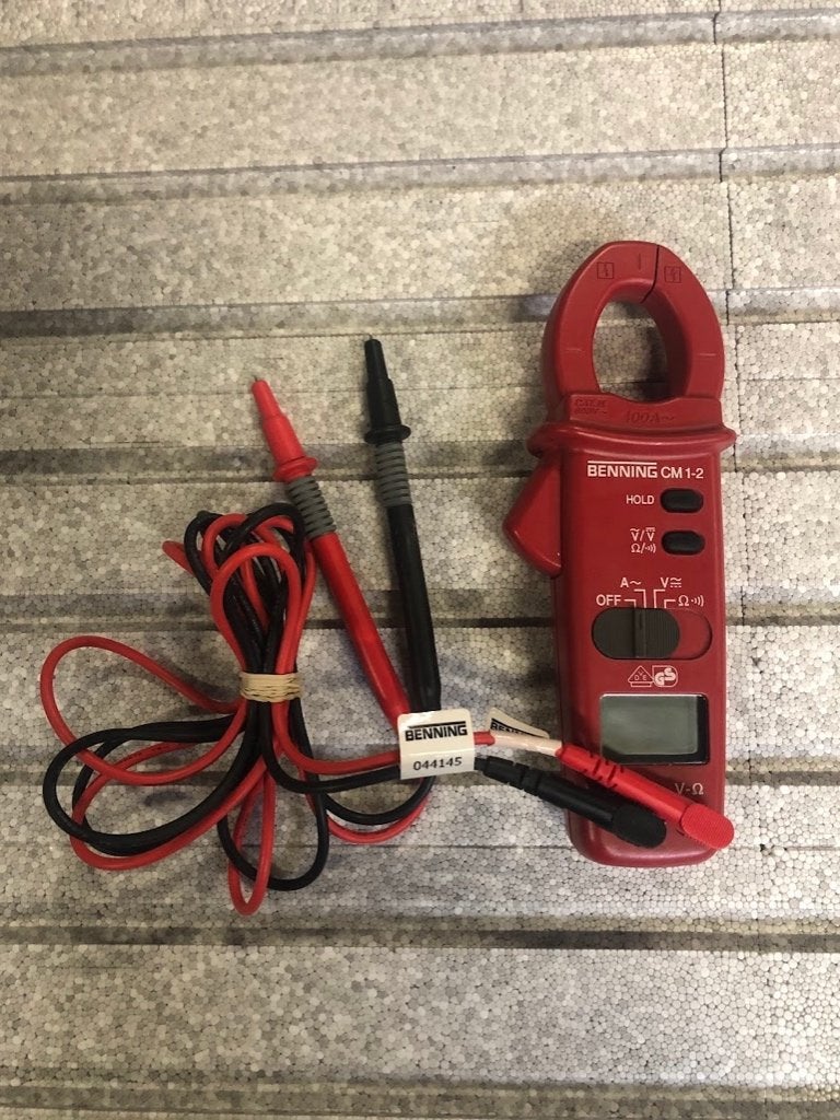 Benning, Doe-het-zelf en Bouw, Meetapparatuur, Ophalen, Zo goed als nieuw, Multimeter