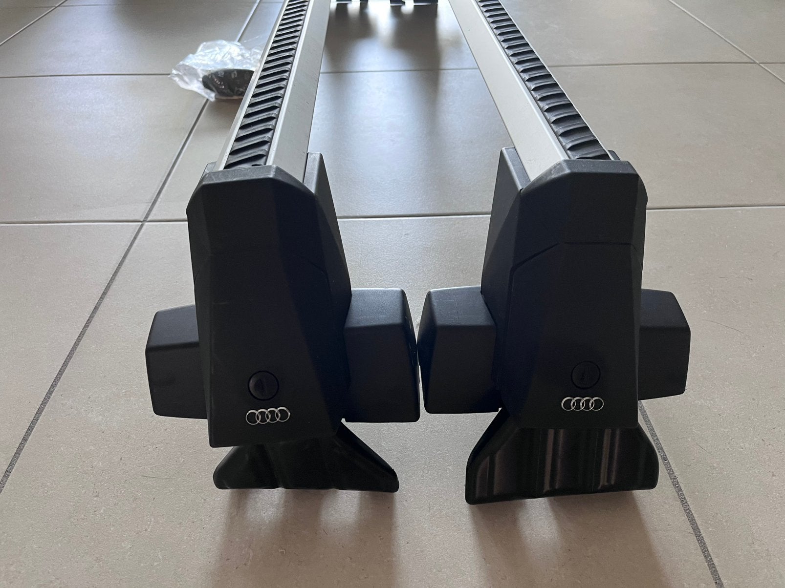 Originele Audi A5 Sportback dakdragers, Auto diversen, Dakdragers, Ophalen, Zo goed als nieuw