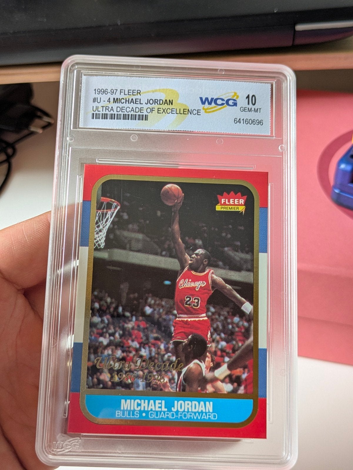 Michael Jordan NBA kaart ZELDZAAM, Hobby en Vrije tijd, Stickers en Plaatjes, Ophalen of Verzenden