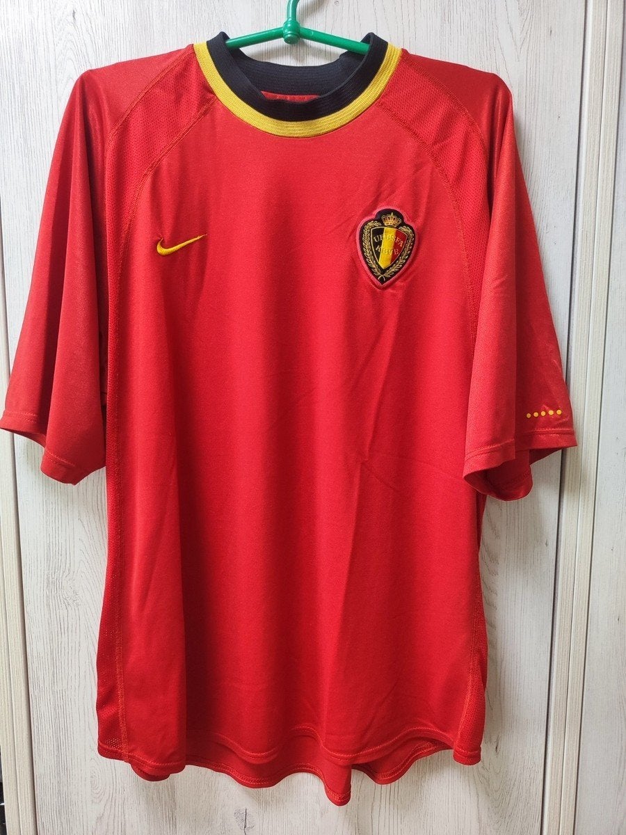België Voetbal Thuisshirt Origineel EK 2000, Verzenden