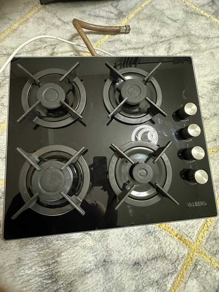 Tac à gaz avec la hotte, Electroménager, Tables de cuisson, Enlèvement ou Envoi, Comme neuf, Gaz