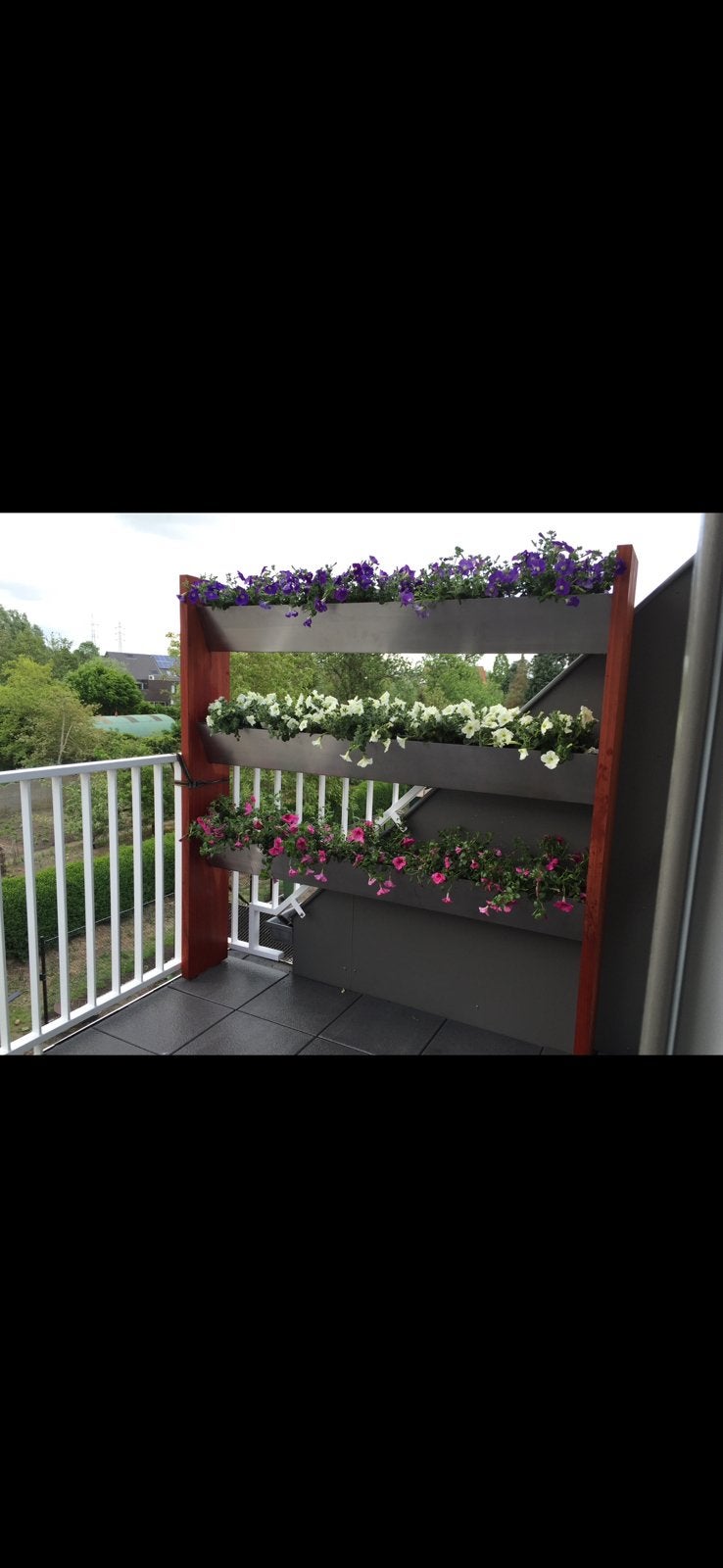 Bloemhek, Tuin en Terras, Ophalen, Zo goed als nieuw, Hout