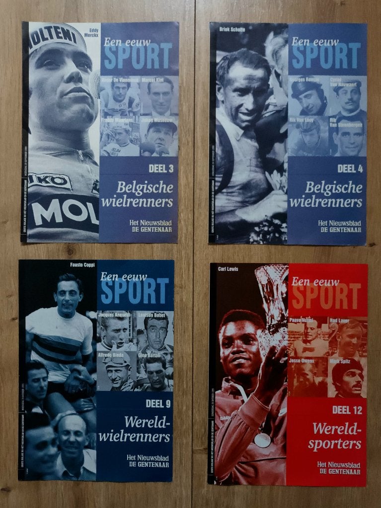 Een eeuw sport (4 stuks), Boeken, Tijdschriften en Kranten, Ophalen of Verzenden, Zo goed als nieuw, Sport en Vrije tijd
