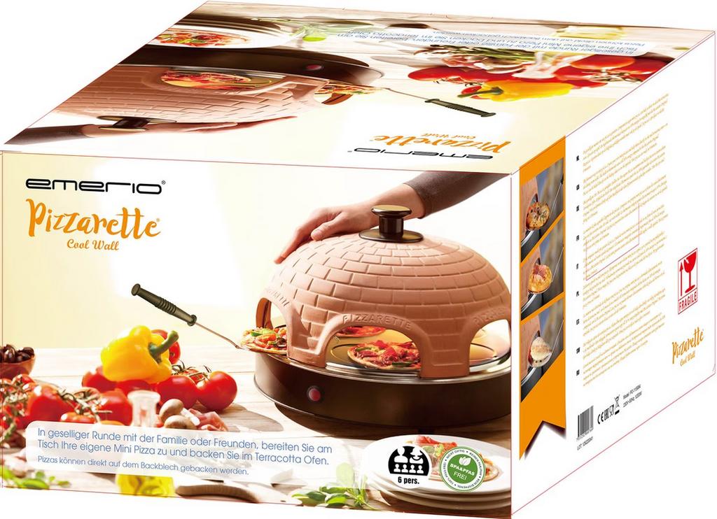 Pizzarette Emerio, Elektronische apparatuur, Gourmetstellen, Ophalen, Zo goed als nieuw