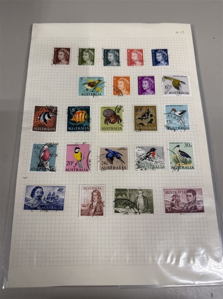 Oude postzegels uit australie, Ophalen of Verzenden, Postfris