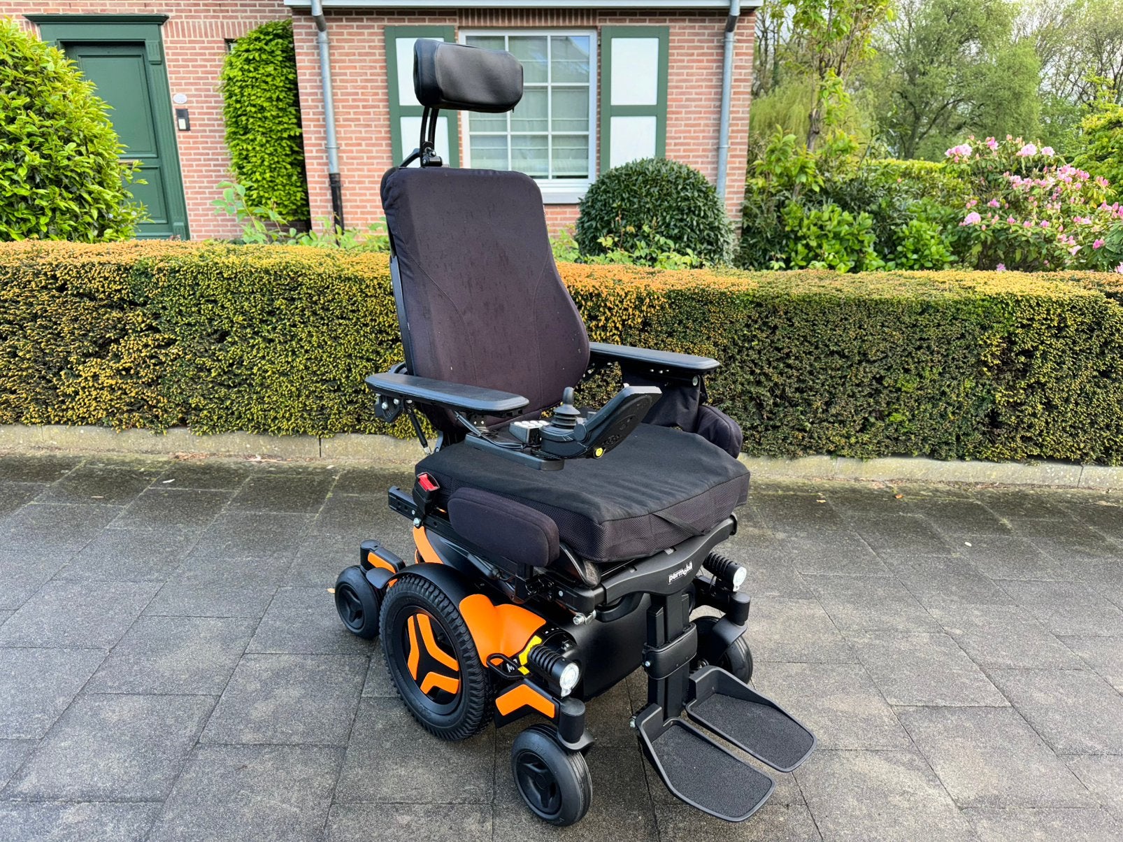 Fauteuil électrique Permobil M3 - toutes les possibilités, Divers, Enlèvement ou Envoi, Pliant, Comme neuf, Fauteuil roulant électrique