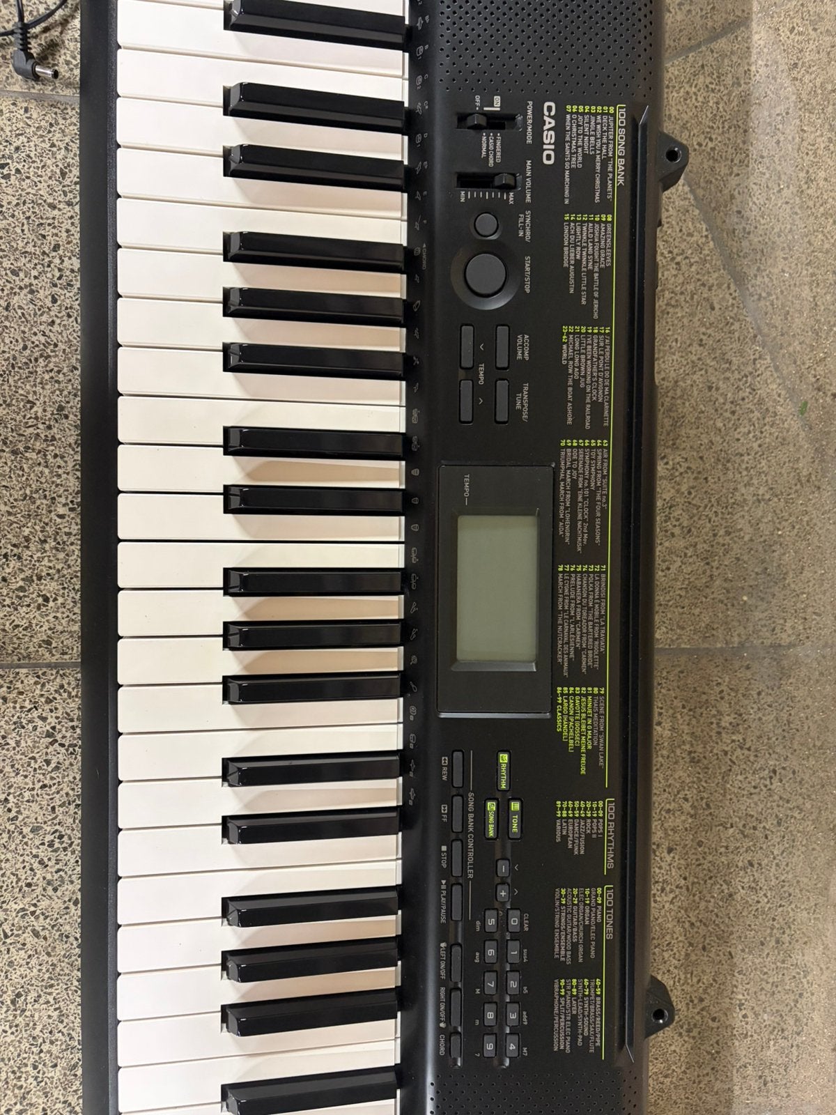 Casio Elektronic Keyboard, Muziek en Instrumenten, Keyboards, Ophalen, Zo goed als nieuw, Casio