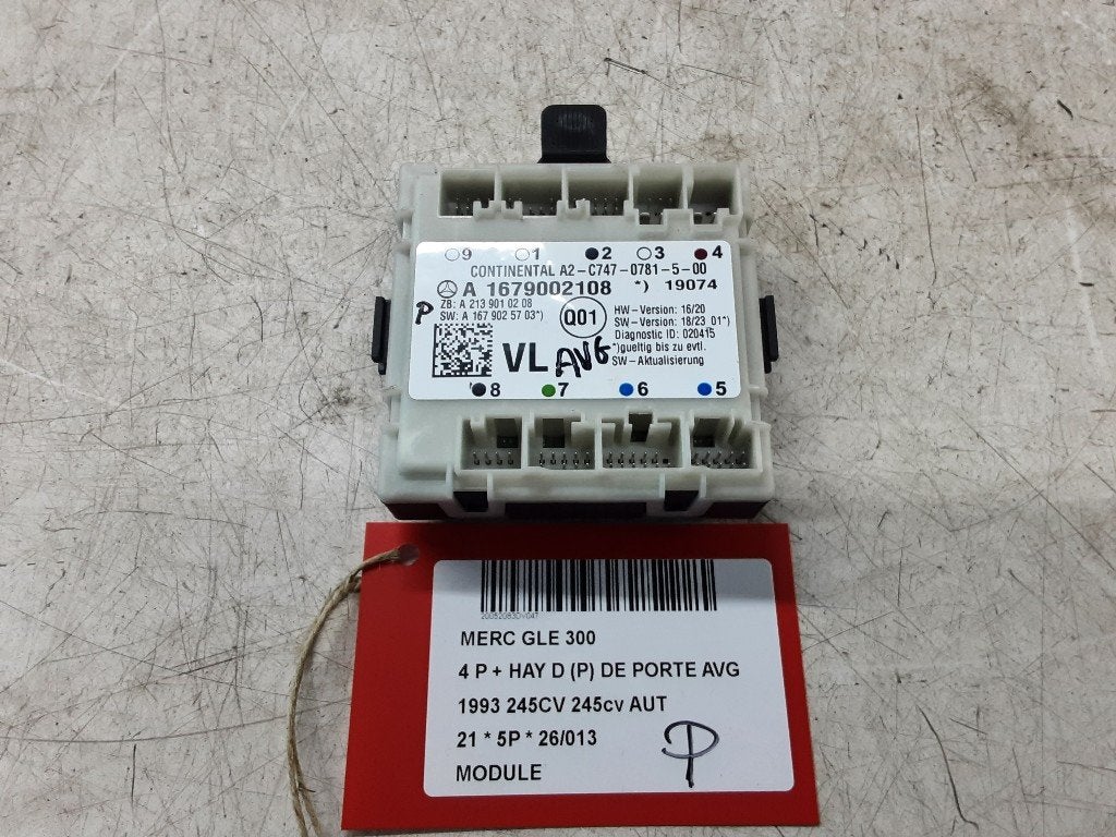 UNITE ELECTRONIQUE Mercedes-Benz GLE (V167) (A1679002108), Autos : Pièces & Accessoires, Mercedes-Benz, Mevr. I. Hauben, Utilisé