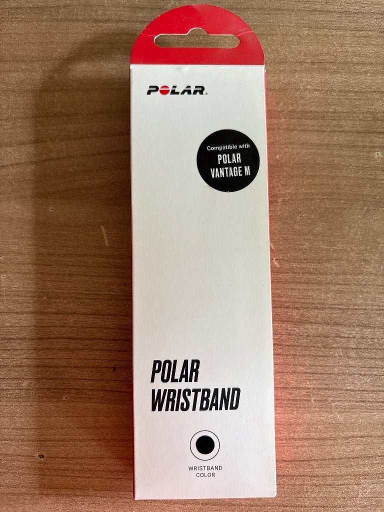 Polar Wristband black (Vantage M), Handtassen en Accessoires, Ophalen of Verzenden, Nieuw, Zwart, Polar