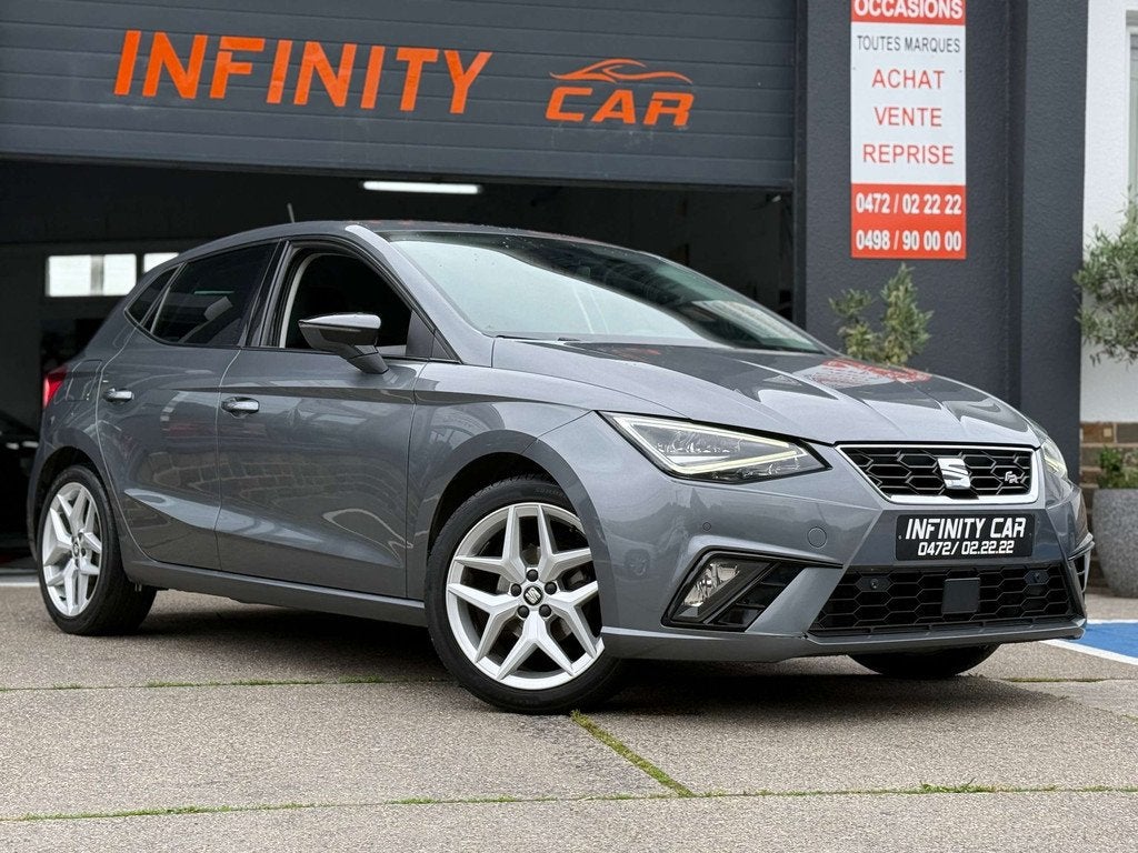 SEAT Ibiza Ibiza 1.0 TSI FR (bj 2018), Auto's, Seat, Voorwielaandrijving, Lichtsensor, Stof, Gebruikt