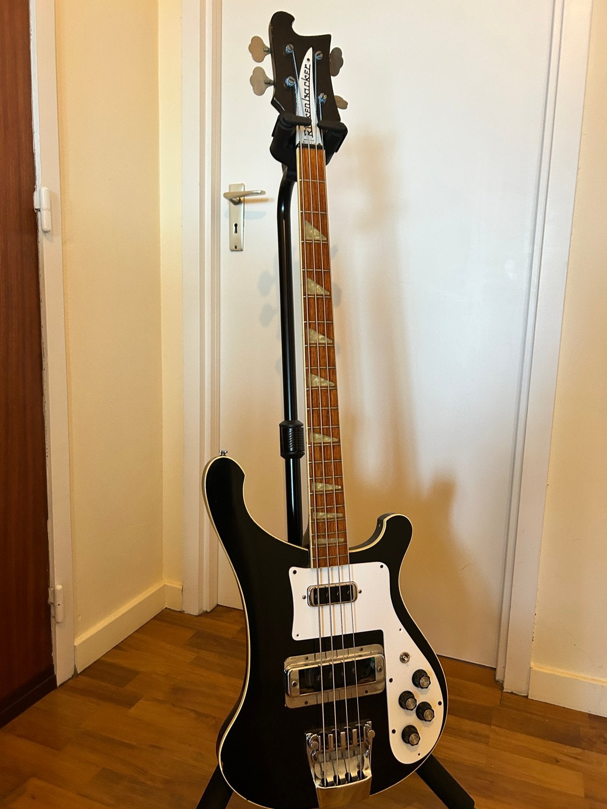 Rickenbacker 4001 uit 1975, Muziek en Instrumenten, Snaarinstrumenten | Gitaren | Bas, Ophalen, Gebruikt, Elektrisch