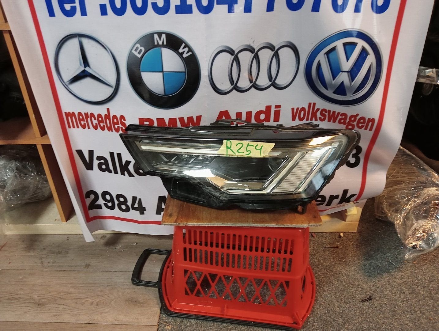 Audi A6 4K Matrix Koplamp Links 4k0941039, Gebruikt, -, -, -