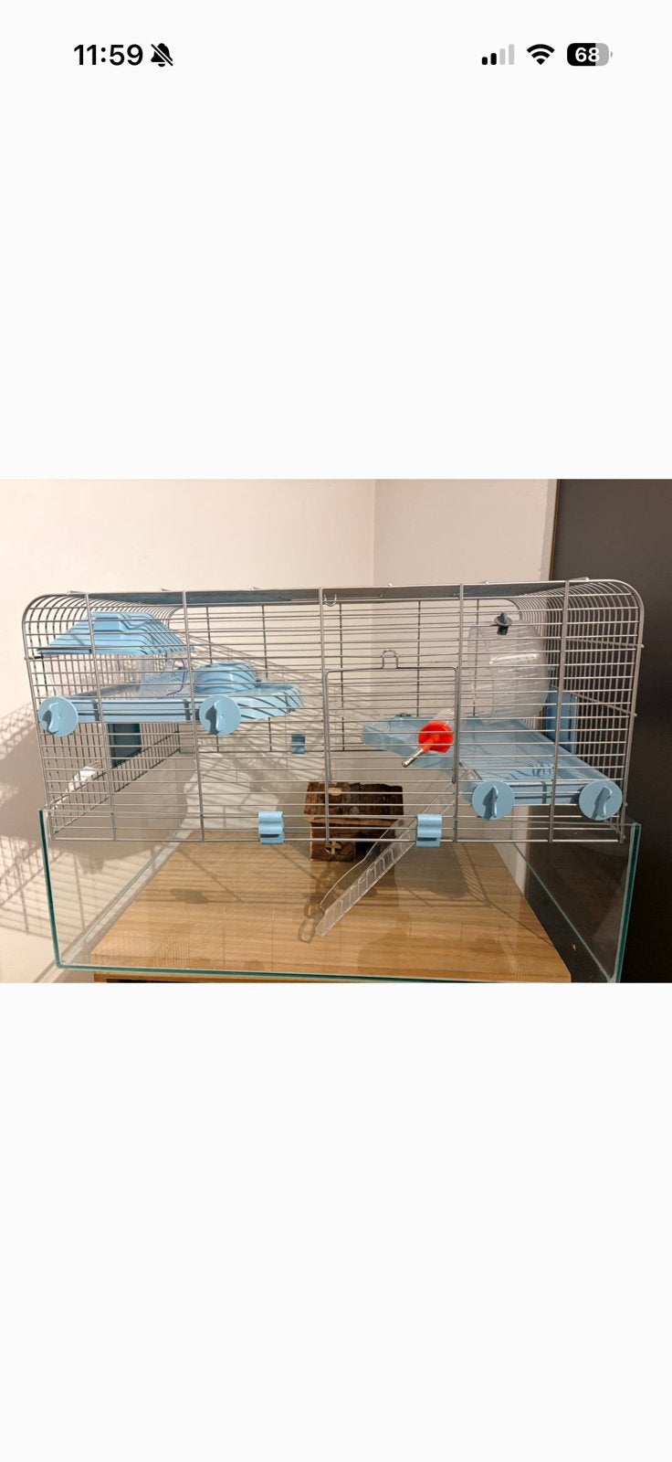 Cage à hamster, Ophalen, Zo goed als nieuw, Kooi, Hamster
