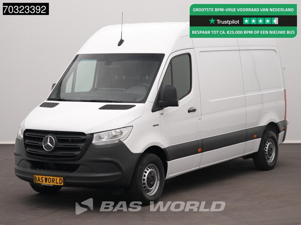 Mercedes eSprinter 312 L2H2 100% Elektrisch 55kWh 168km WLTP, Auto's, Bestelwagens en Lichte vracht, Automaat, Stof, Gebruikt