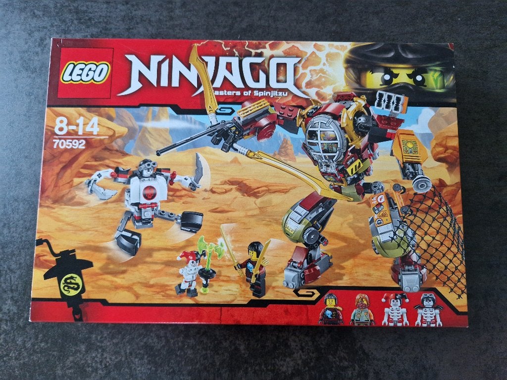 Lego Ninjago set 70592, Ophalen, Inclusief instructies, Lego, Zo goed als nieuw