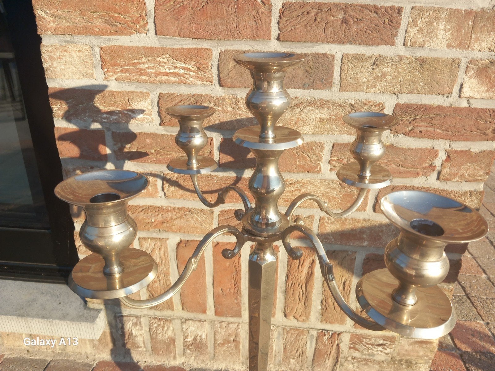 grand bougeoir en argent, Maison & Meubles, Lampes | Lustres, Enlèvement