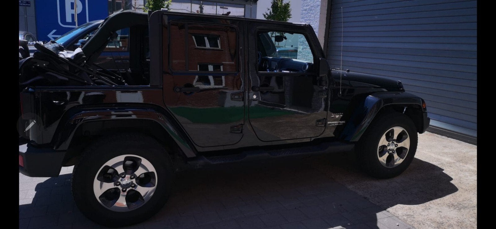 RARE ! Jeep Wrangler Sahara Long Châssis (2018) – UTILITAIRE, Autos, Cuir, Achat, Euro 6, Noir