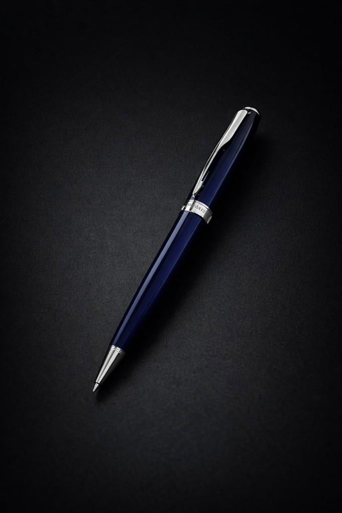 Stylo bille Parker Sonnet Bleu Laqué CT (Chrome Trim)., Enlèvement ou Envoi, Stylo, Parker