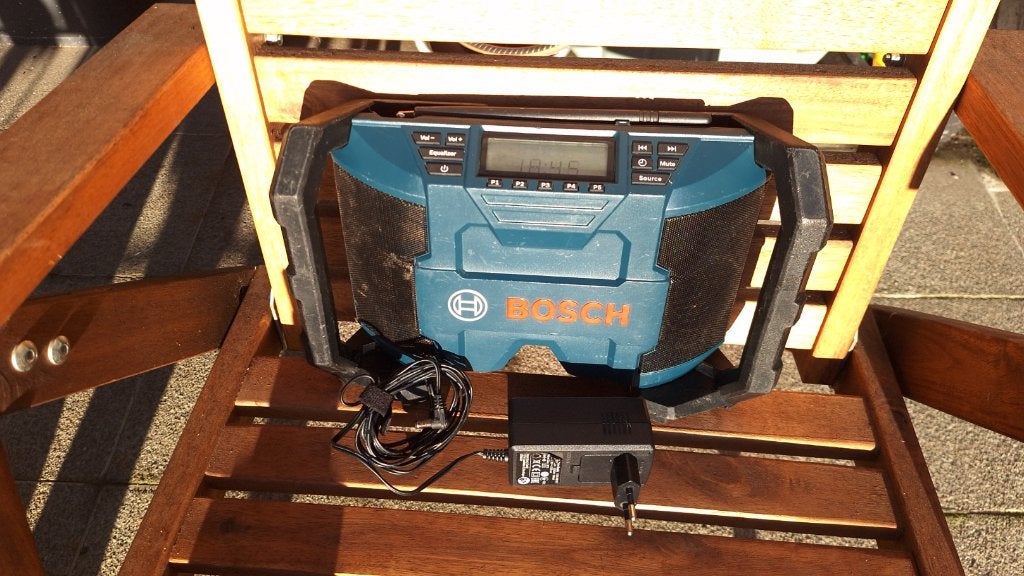 Radio de chantier Bosch GML 10,8 V-LI, Enlèvement, Utilisé, Radio
