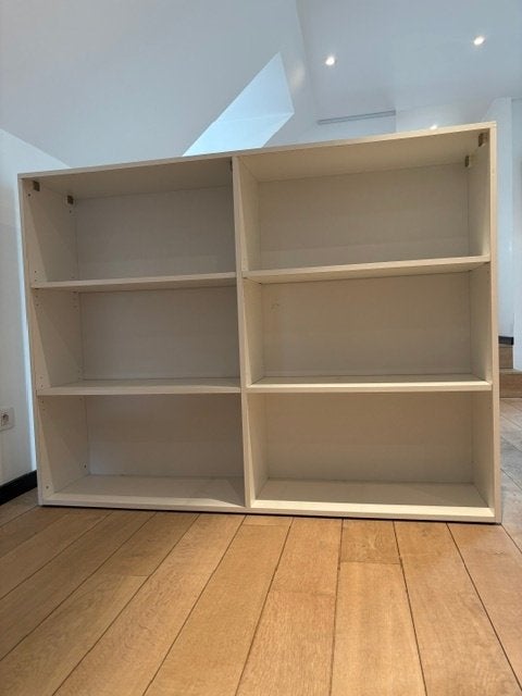 open kast 6 vakken 160x35x122, Ophalen, Met plank(en), Gebruikt, 100 tot 150 cm