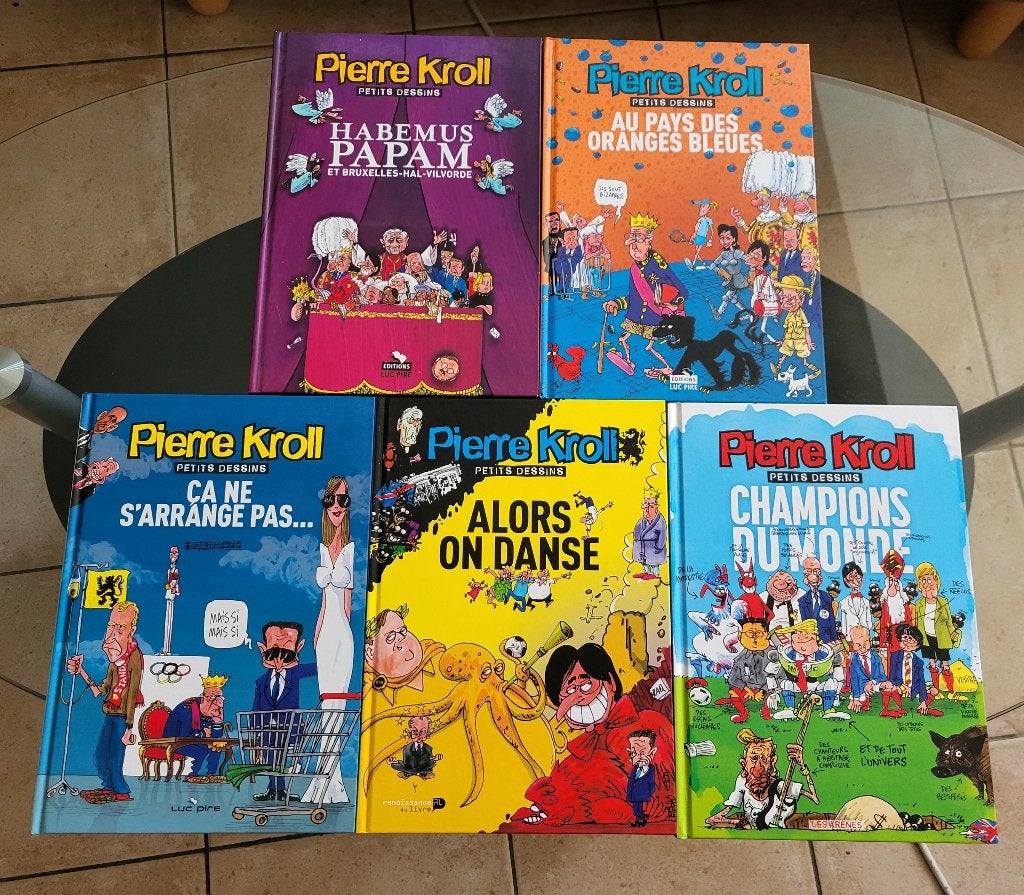 Lot BD Pierre Kroll, Plusieurs BD, Enlèvement, Pierre kroll