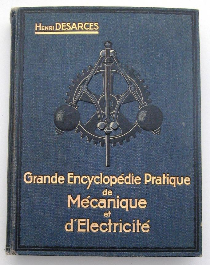 Encyclopédie Mécanique & d'Electricité 1913 20 uitv. platen, Antiquités & Art, Enlèvement ou Envoi