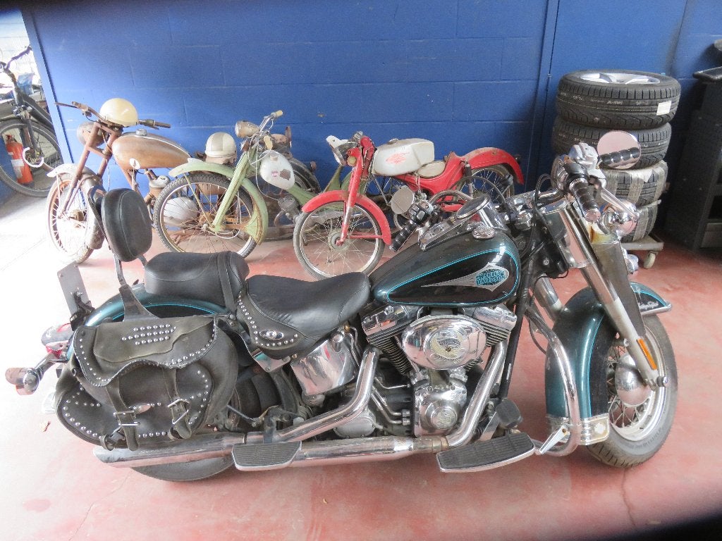 harley davidson herritage softail ..bwj 2000...86000km, Motoren, Chopper, Gebruikt, Bedrijf