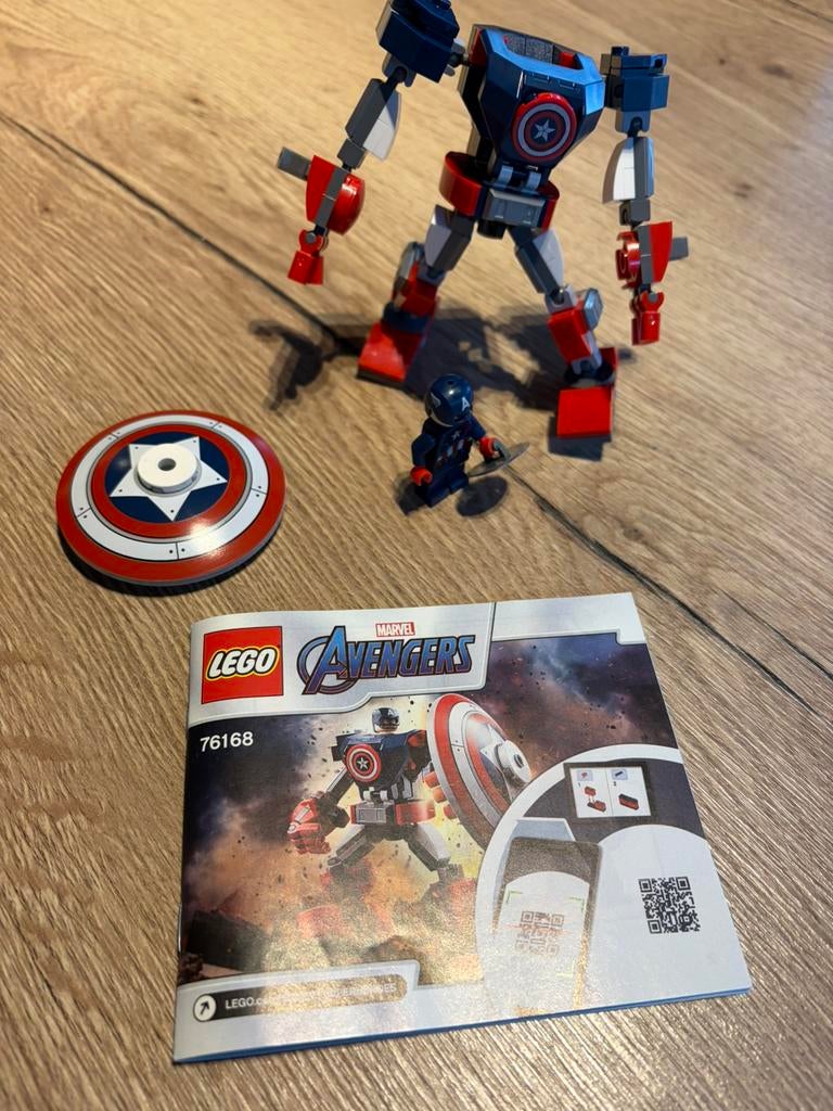 Lot Lego Marvel Avengers mech armor, Ophalen of Verzenden, Zo goed als nieuw, Lego