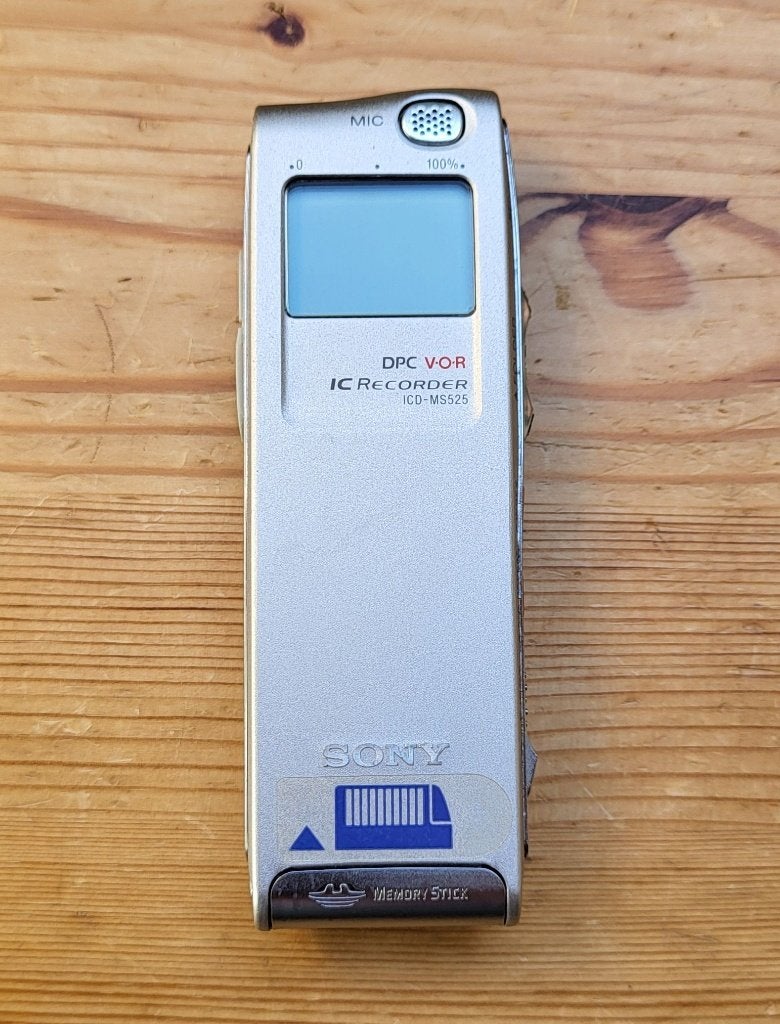 voice recorder Sony, Ophalen of Verzenden, Gebruikt
