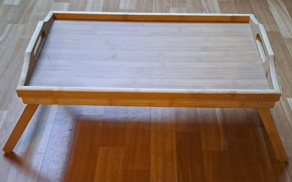 Plateau pliant petit déjeuner, Ophalen