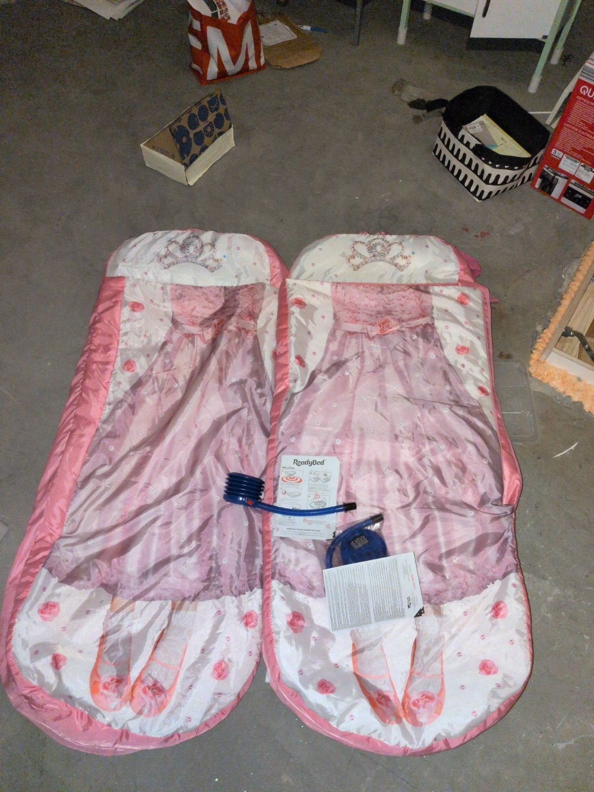 Ready bed, Ophalen