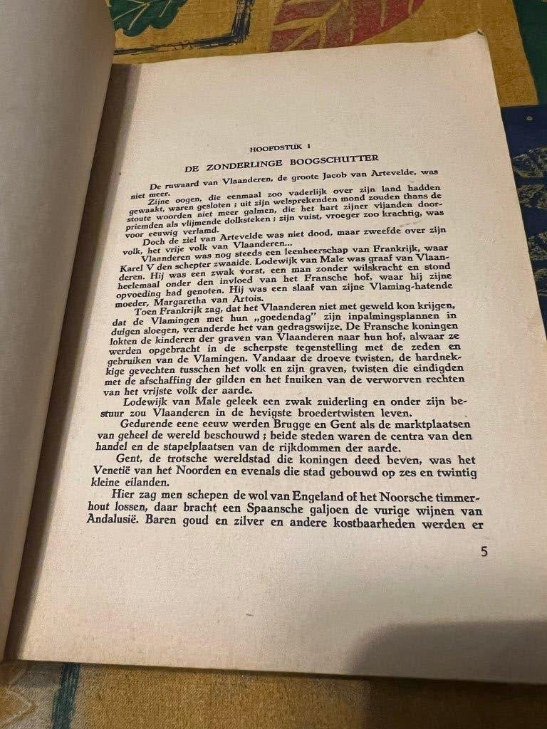 Jan Yoens en de Witte Kaproenen - L. Van Laeken *1943, Enlèvement ou Envoi, Fiction, Utilisé, L. Van Laeken
