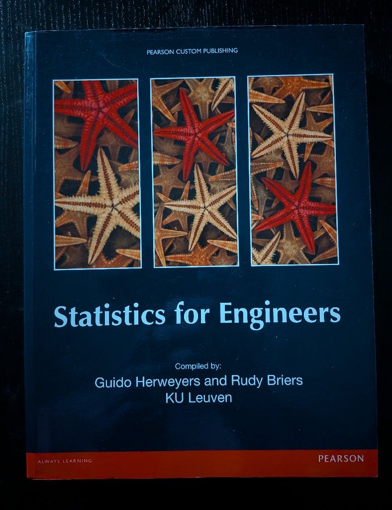 Statistics for engineers, Enlèvement ou Envoi, Comme neuf, Enseignement supérieur, Diverse auteurs