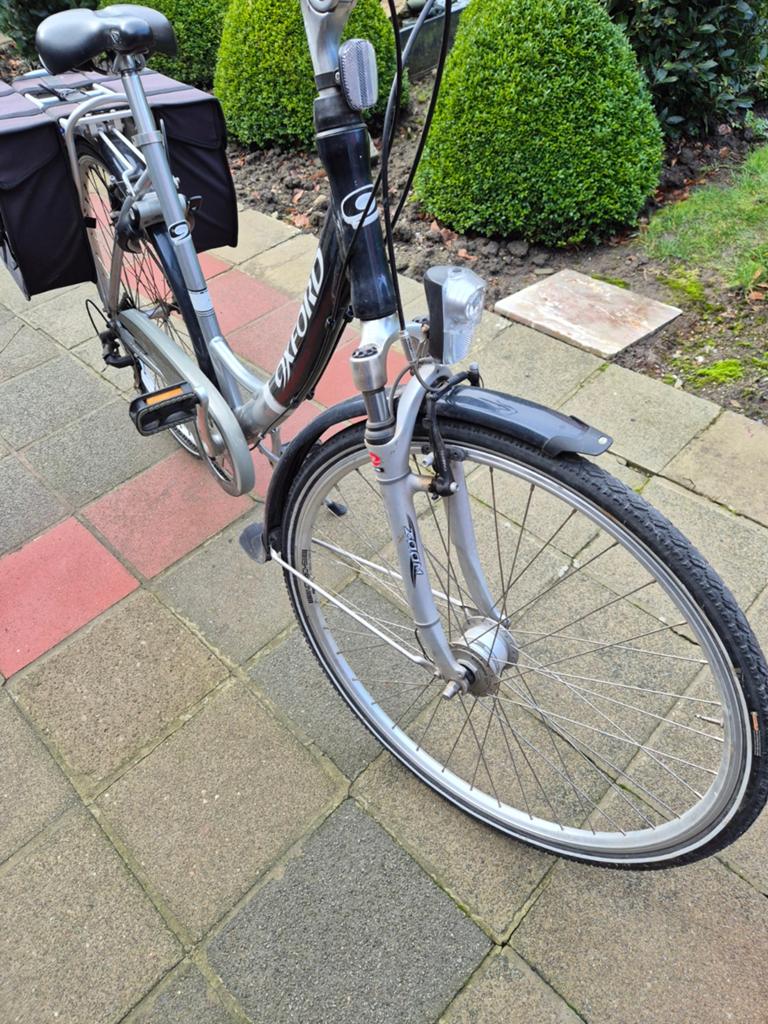 Damesfiets, Ophalen