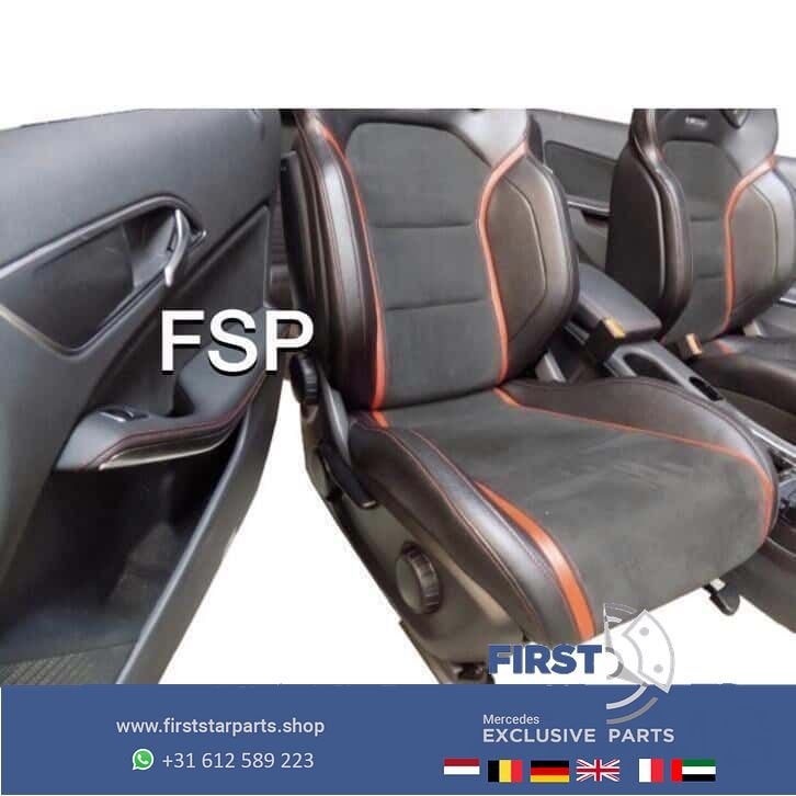 AMG Kuipstoelen Mercedes W176 W117 W156 Performance Stoelen, Gebruikt, -, -, Ophalen of Verzenden