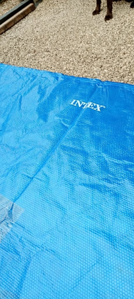 Zwembad afdekzeil, Enlèvement, Comme neuf, Couverture de piscine