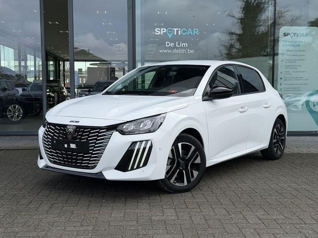Peugeot 208 Allure 1.2T *Navi*CarPlay*360° Camera*, Auto's, Peugeot, Wit, 100 pk, Bedrijf, 5 deurs