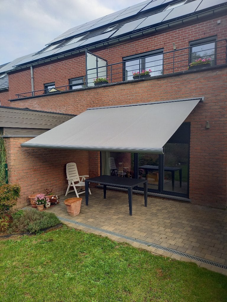 Tente solaire grise, Jardin & Terrasse, Neuf, À bras articulé, 250 cm à 450 cm, 300 cm ou plus