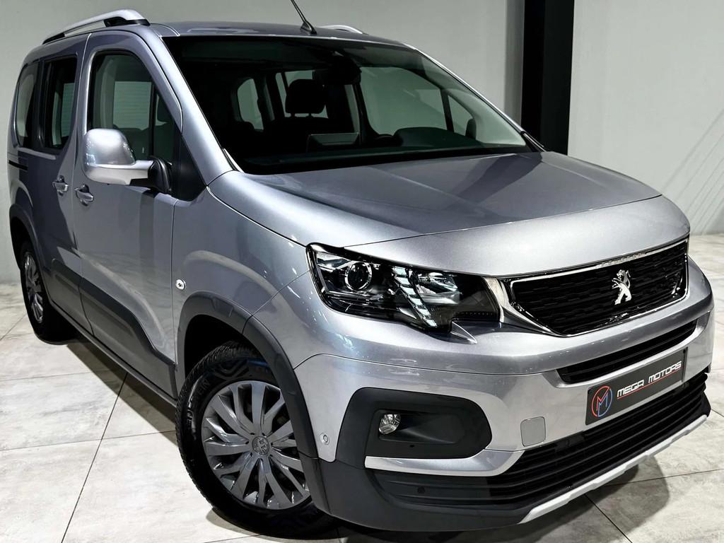 Peugeot Rifter 1.2i Turbo 110CV ! 91.005 KM ! CARPLAY CLiM +, Argent ou Gris, Achat, Euro 6, 1462 kg