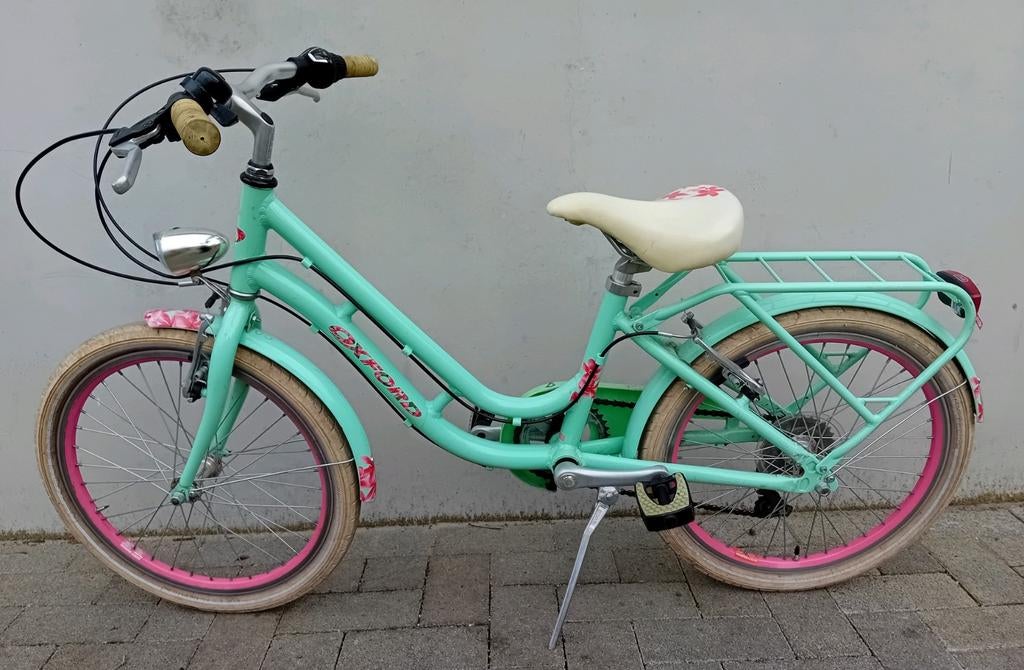 Meisjesfiets alu Oxford Fiore 20inch 7speed NIEUWPRYS 450€🚲, Fietsen en Brommers, Fietsen | Kinderfietsjes, Ophalen, Gebruikt